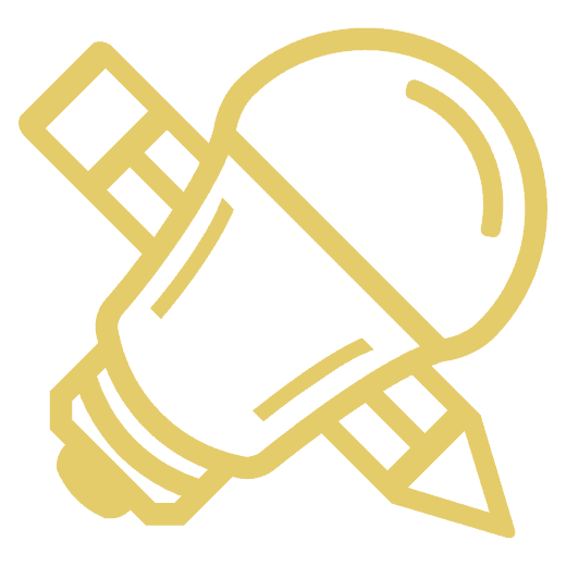 Creative Direction icon gold