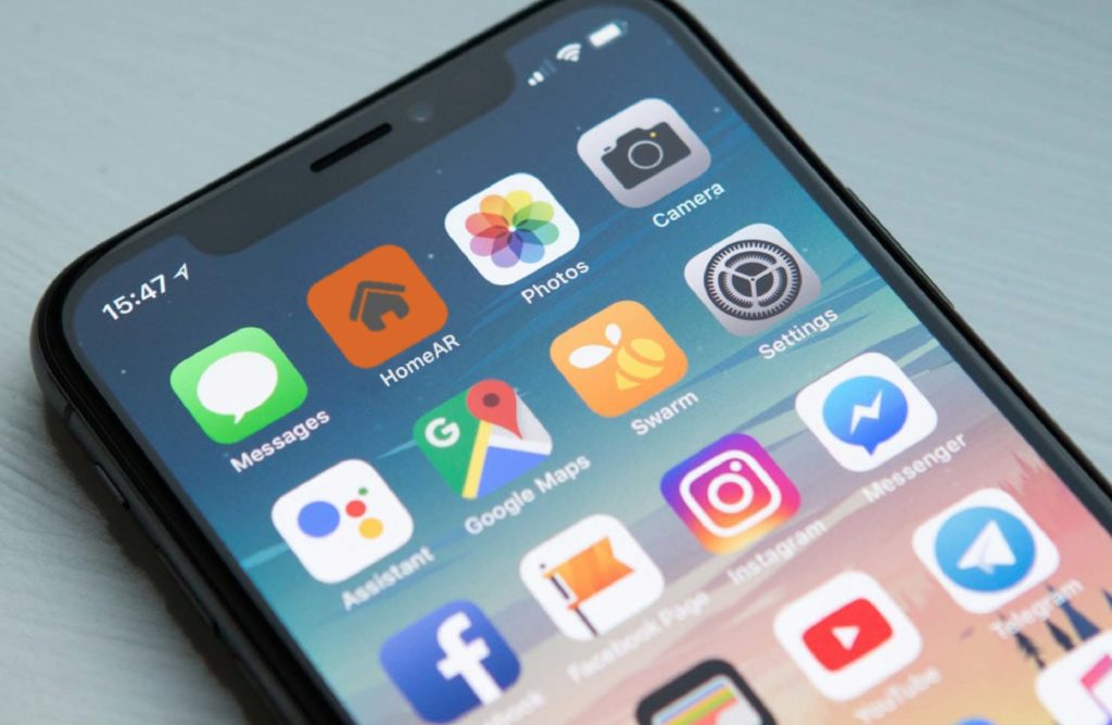 iPhone augmented reality mobile app icon