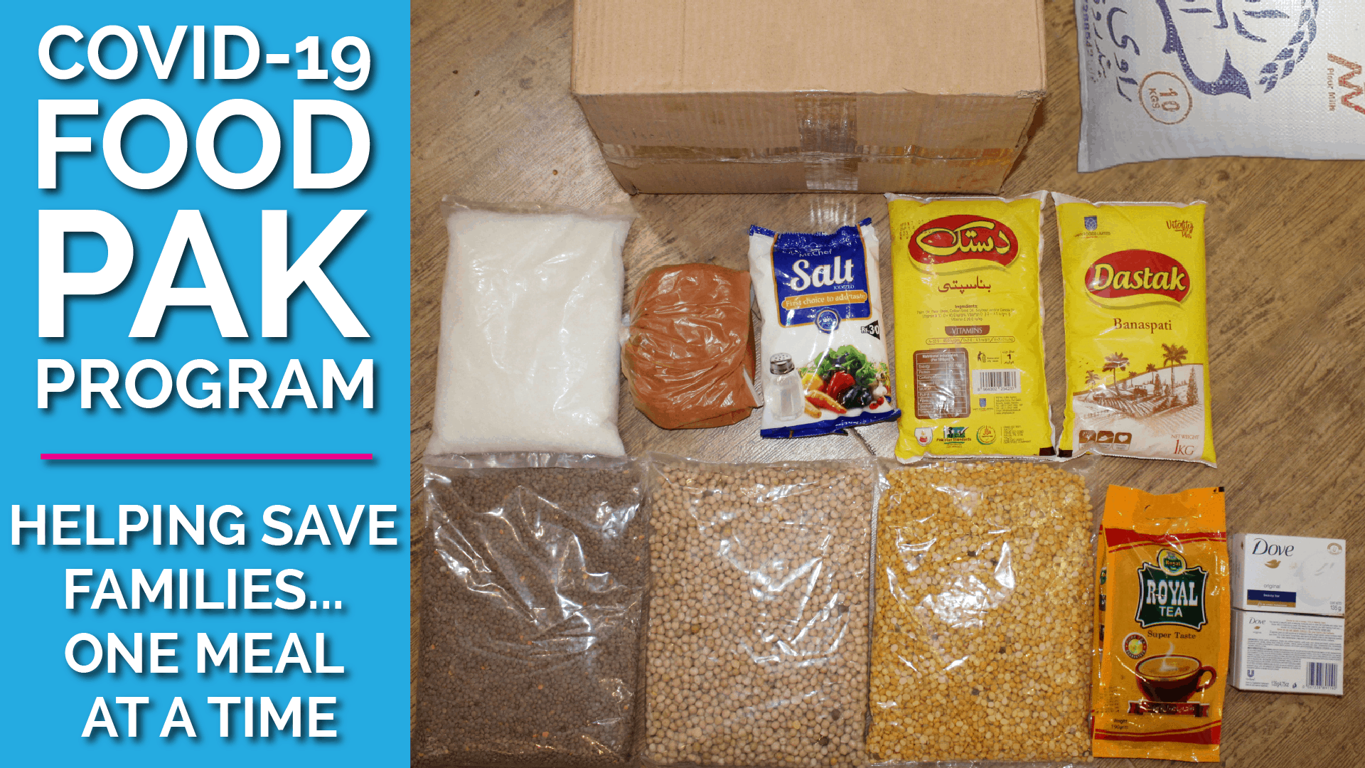 COVID-19 Food PAK Fundraiser: Feeding Families in Need