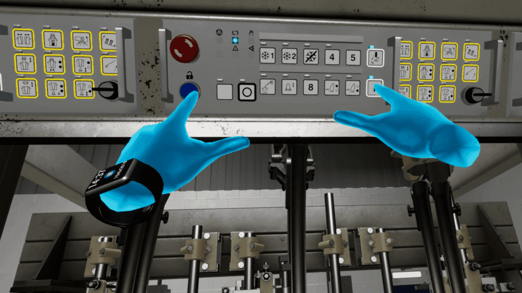 virtual reality machinery training pov